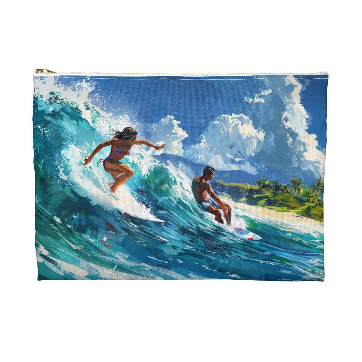 Wave Rider Accessory Pouch - back view